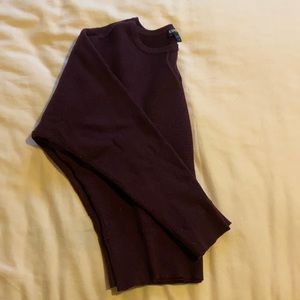 Express sweater - maroon